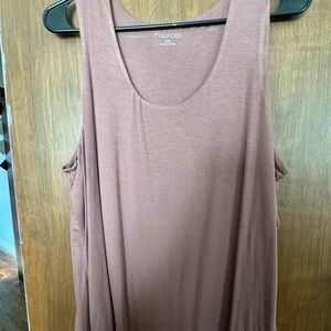 Maurices Women's Dusty Rose Tank Top